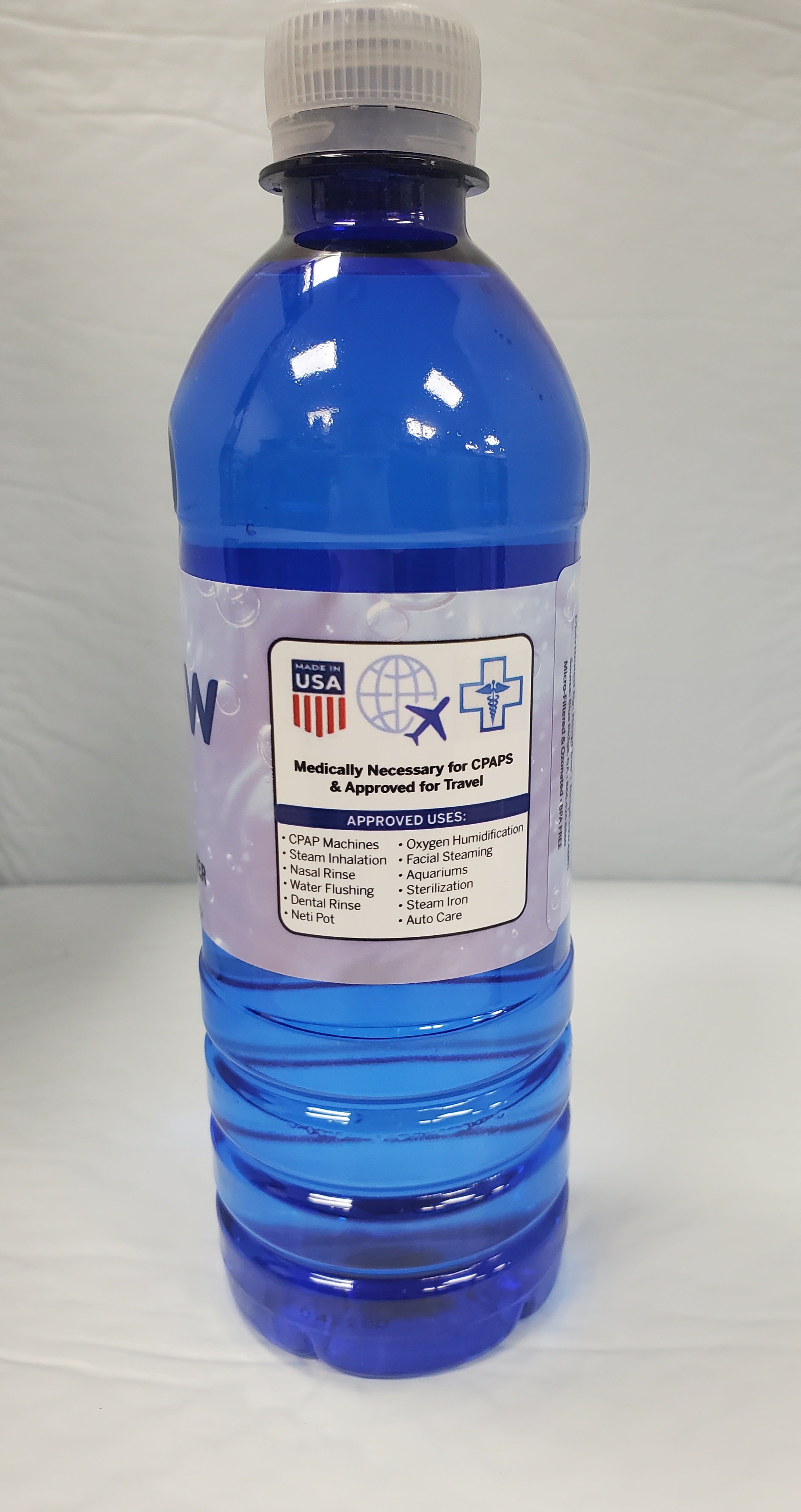 CPAP Premium Distilled Water - 1 Single Bottle