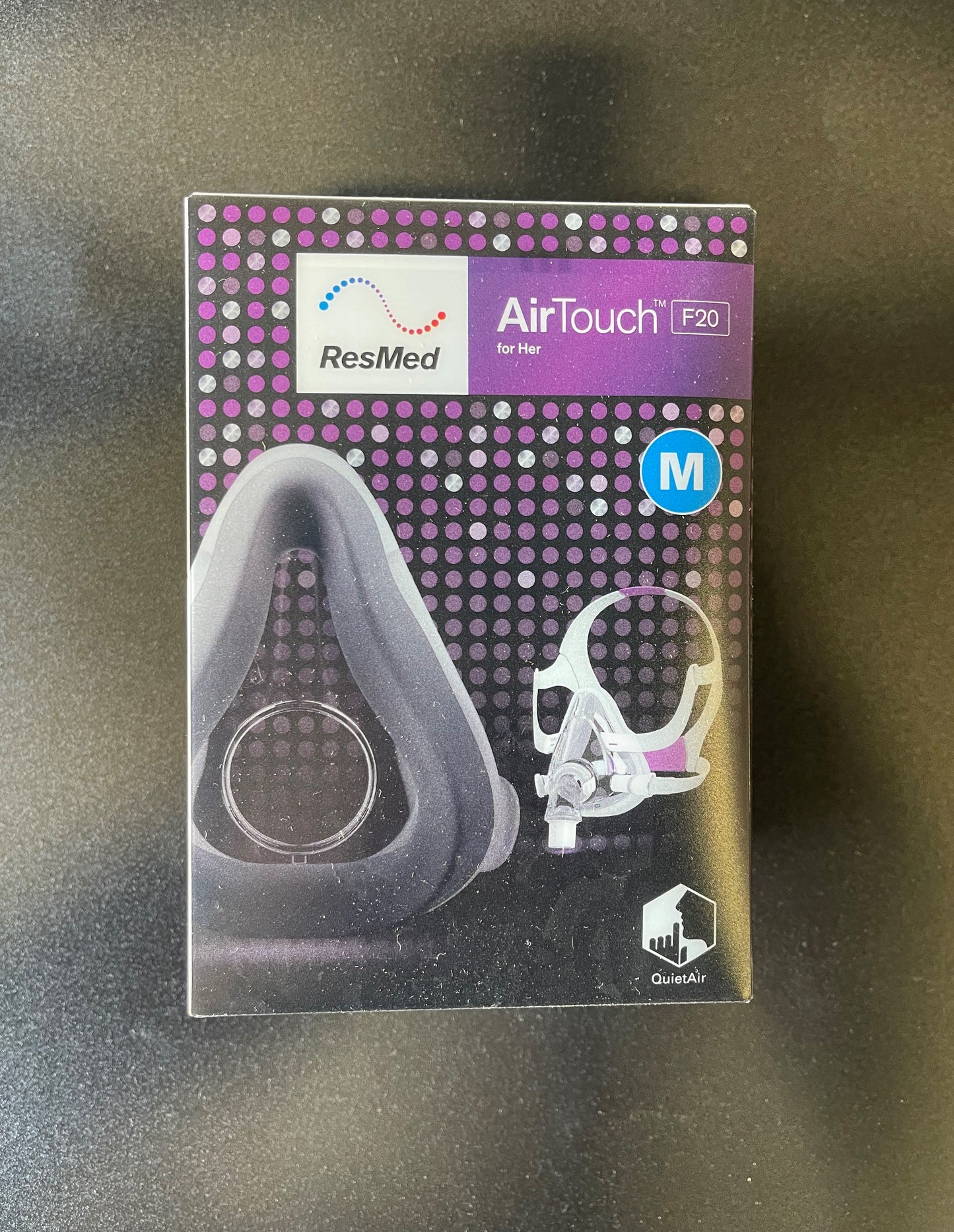 ResMed AirTouch F20 For Her Full Face CPAP Mask with Headgear