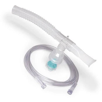 Adult Neb Kit - Disposable - w/ Jet Nebulizer, T-Piece, Mouthpiece, 6-inch Tube, 7ft O2 tube