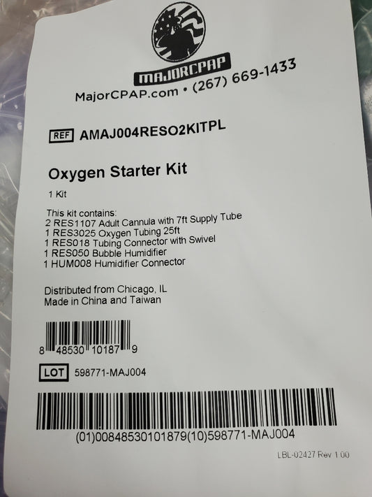 MajorCPAP Oxygen Starter Kit