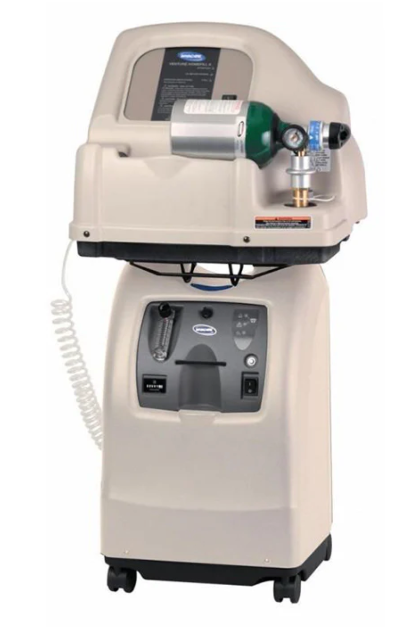 Homefill Invacare Homefill Tank Filling System with Compatible 10L Oxygen Conce ...