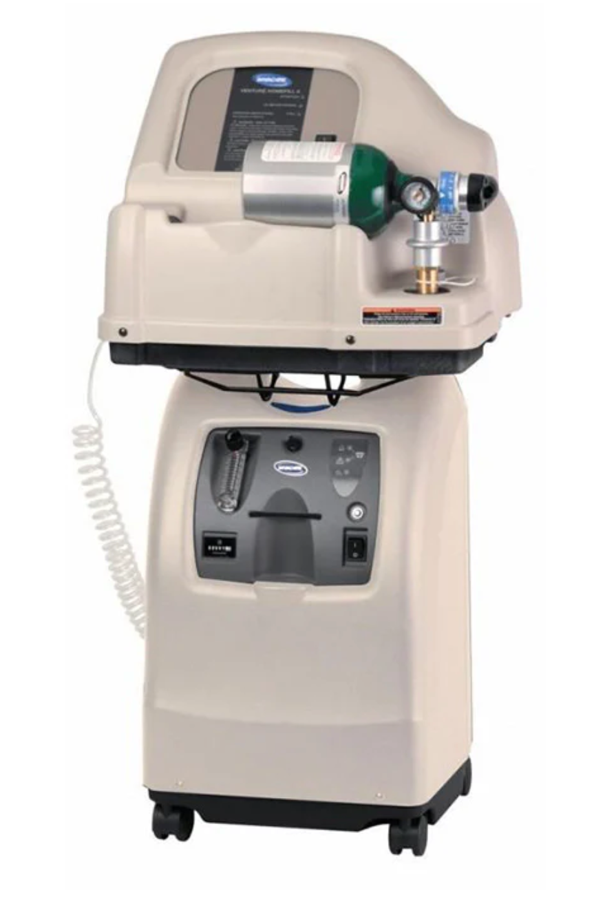 Invacare Homefill Tank Filling System with Compatible 10L Oxygen Concentrator - Refurbished
