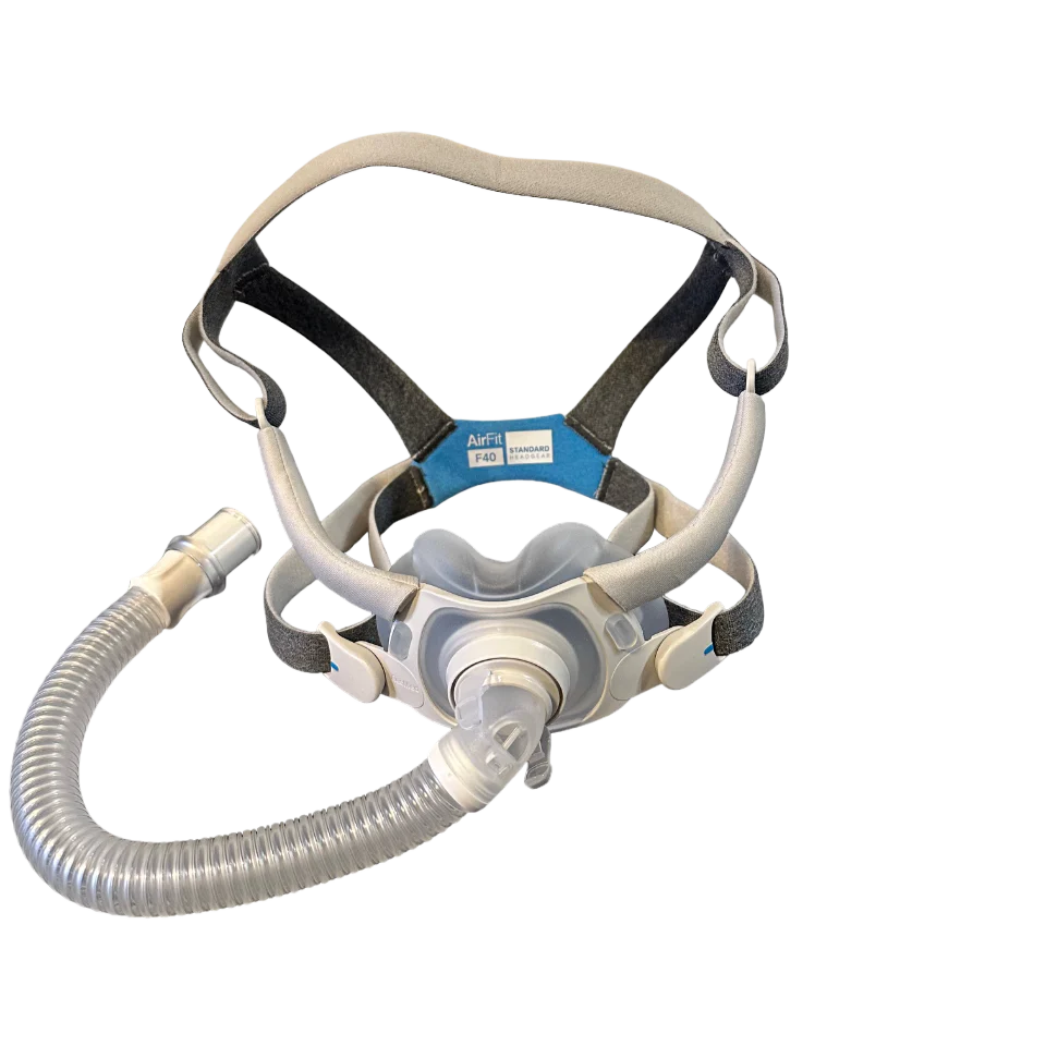 ResMed AirFit F40 Full Face CPAP Mask, Without Headgear