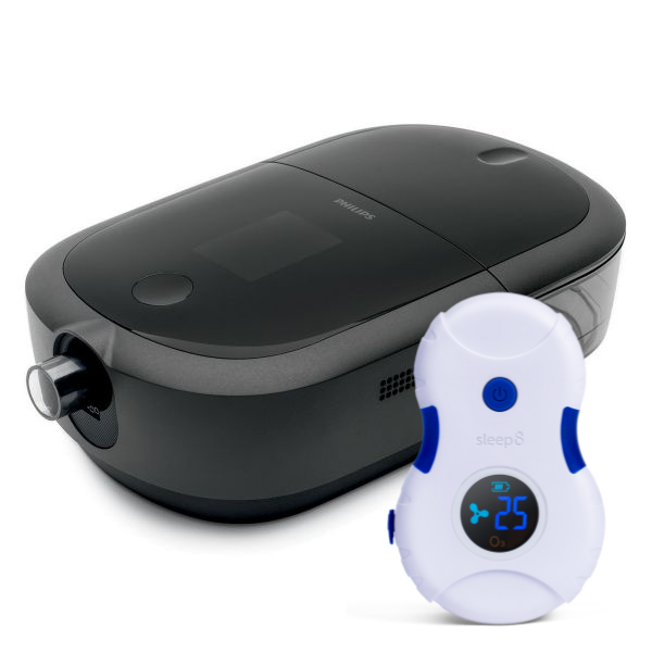 Philips Respironics DreamStation 2 Advanced Auto CPAP Machine & Sleep 8 Sanitizer Bundle