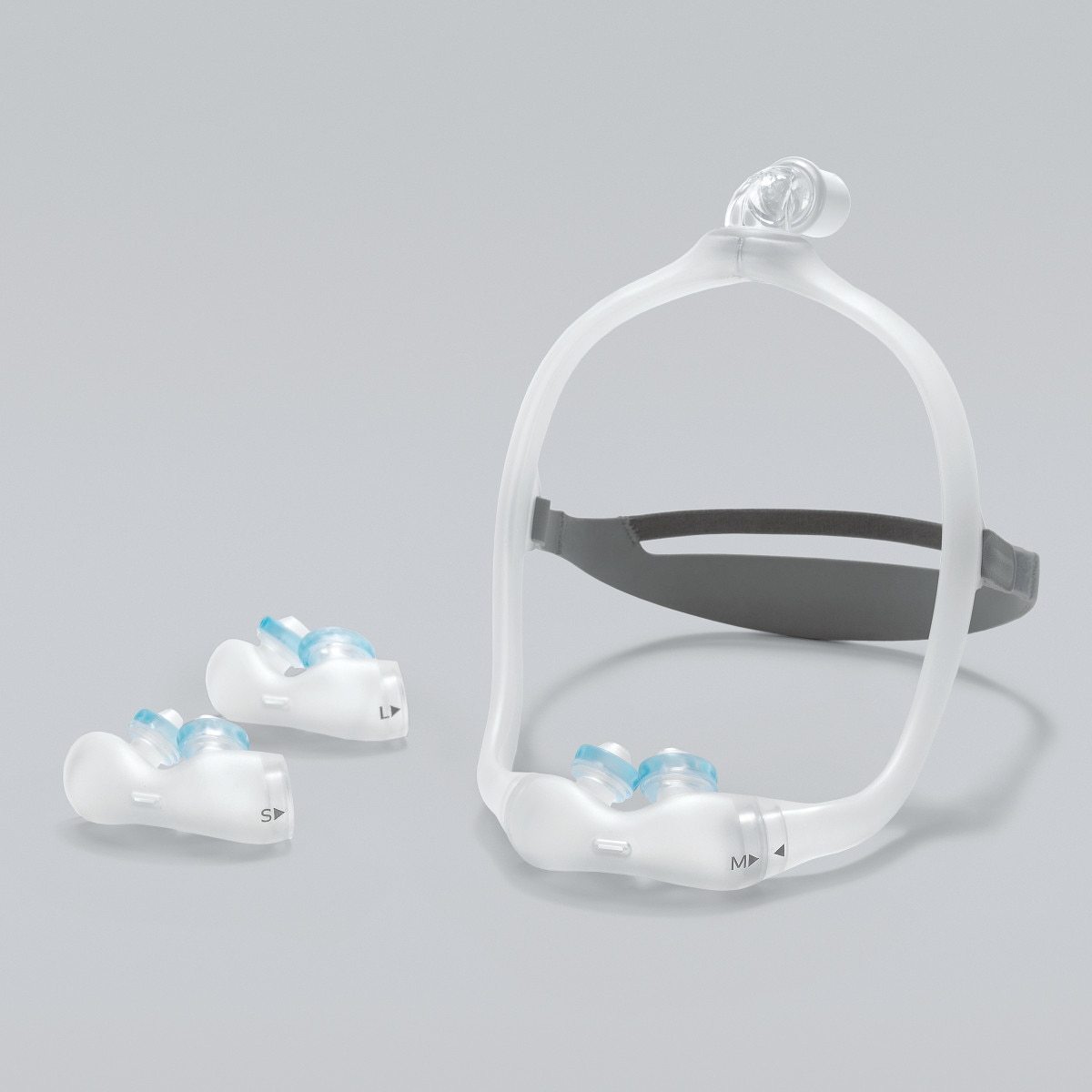 Philips Respironics DreamWear Gel Nasal Pillow CPAP Mask with Headgear - FitPack