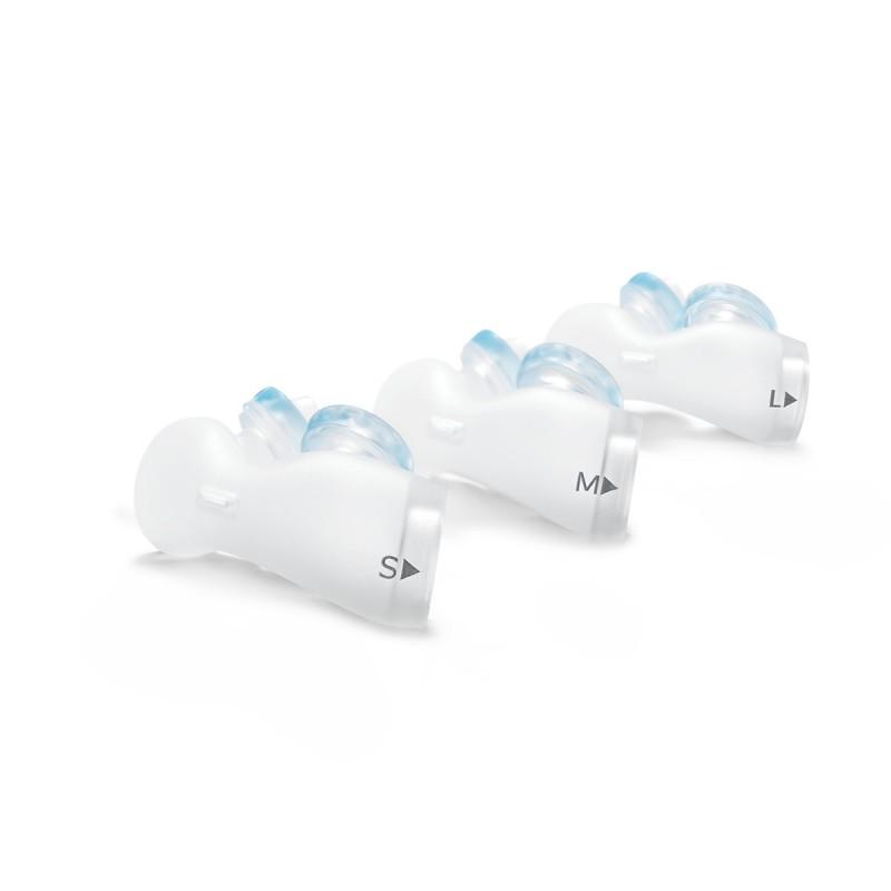 Philips Respironics DreamWear Gel Nasal Pillow CPAP Mask with Headgear - FitPack