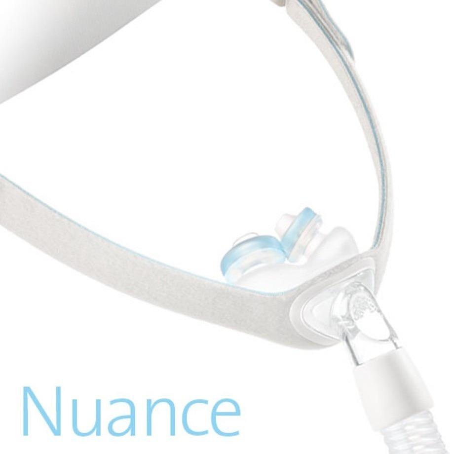 Philips Respironics Nuance Gel Pillow CPAP Mask with Headgear